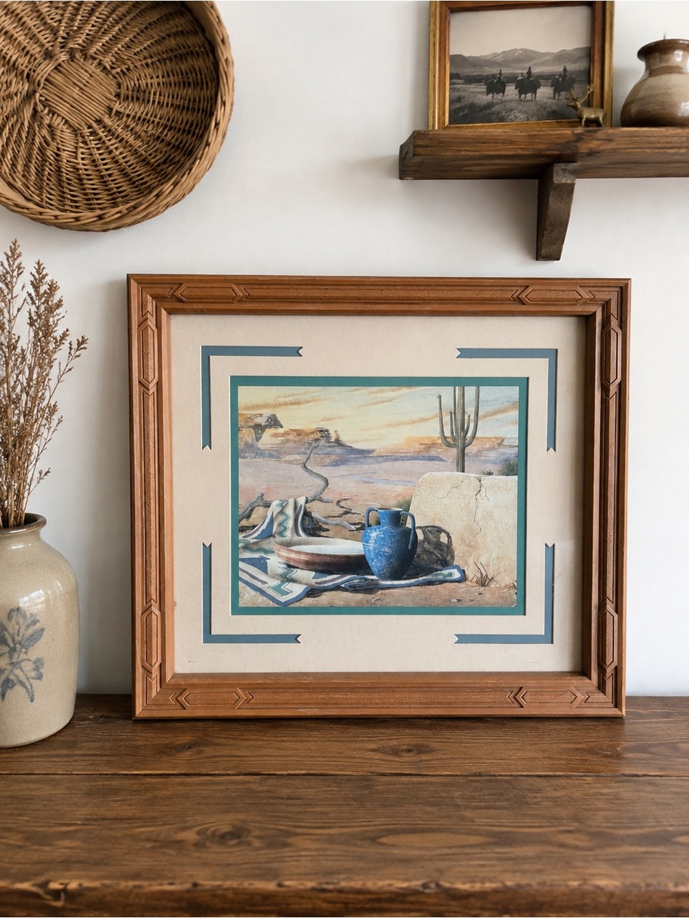Vintage Framed Southwestern Art